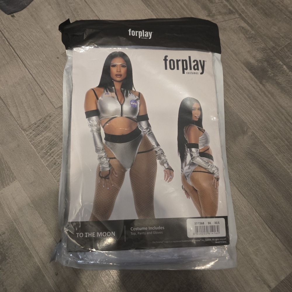 Forplay womens To the Moon Astronaut Costume Size XS/S